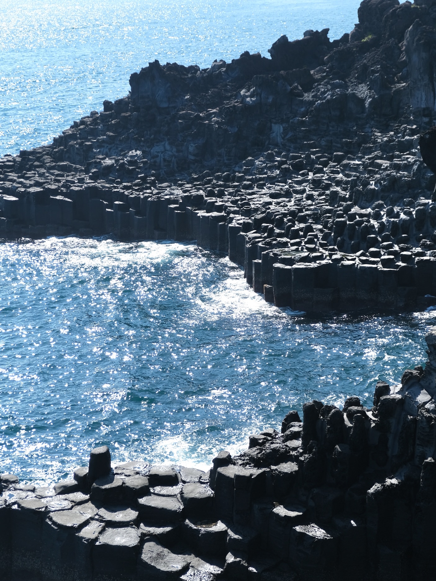 【大浦柱狀節理帶】濟州島西歸浦奇特自然景點/壯闊景緻及蔚藍海景熱門必拍! - 第16張圖