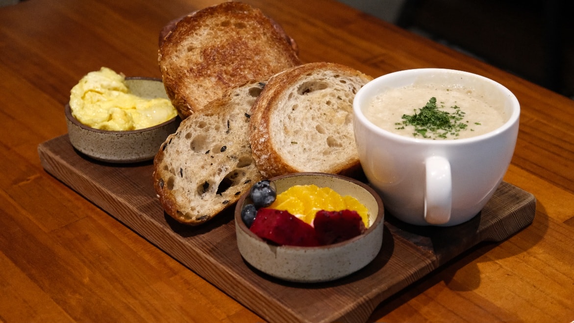 【PRESERVE大巨蛋】台北早午餐.超多款每日現烤麵包繽紛拼盤結合自然食材.蔬食料理 - 第13張圖 完美奧林匹克大早餐 $350