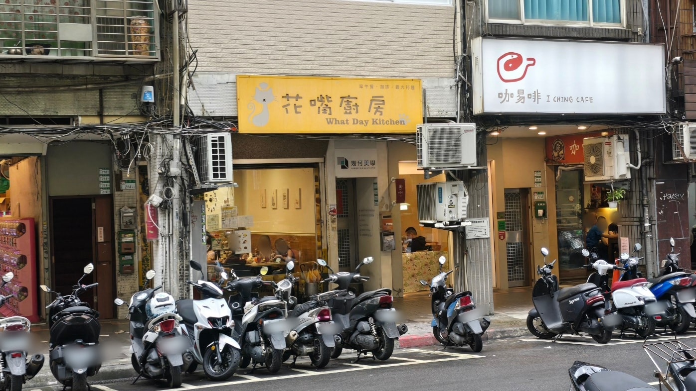 花嘴廚房 萬華早午餐推薦!高人氣近4900則評價4.3星.平日下午也客滿 - 第1張圖 花嘴廚房地理位置