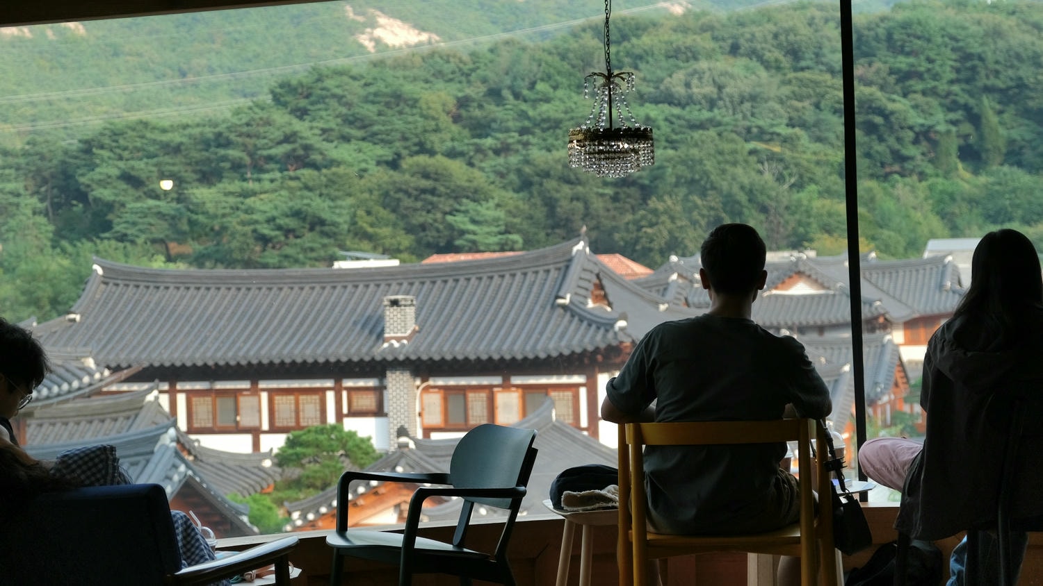 【一人一杯/1인1잔】恩平韓屋咖啡廳.超讚視野窗邊看北漢山美景(內有菜單.交通方式) - 第11張圖