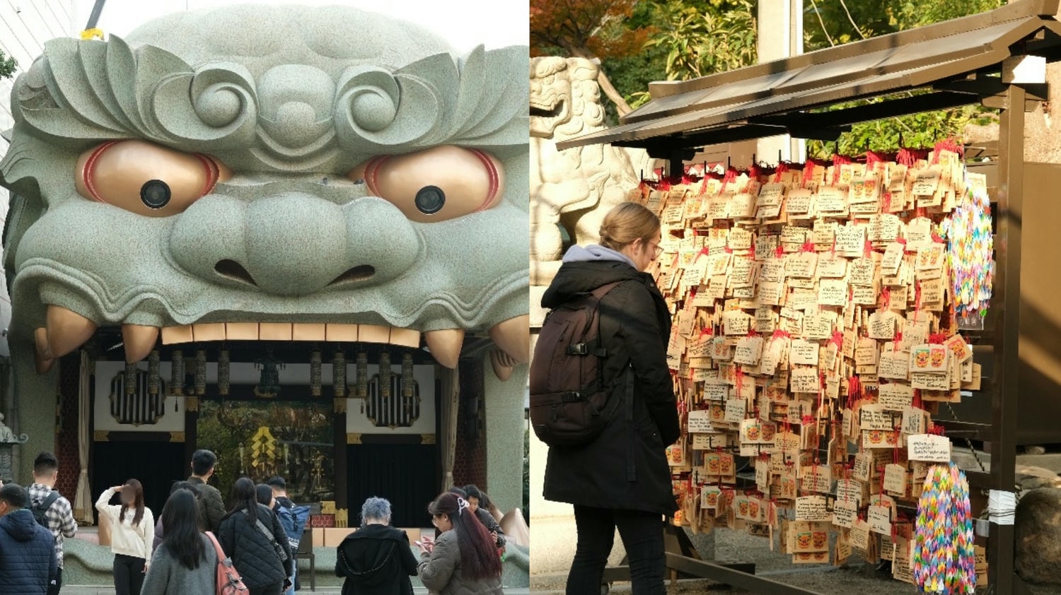 【難波八阪神社】大阪免門票看巨大獅頭神社.祈願御守.景點旅遊全攻略！