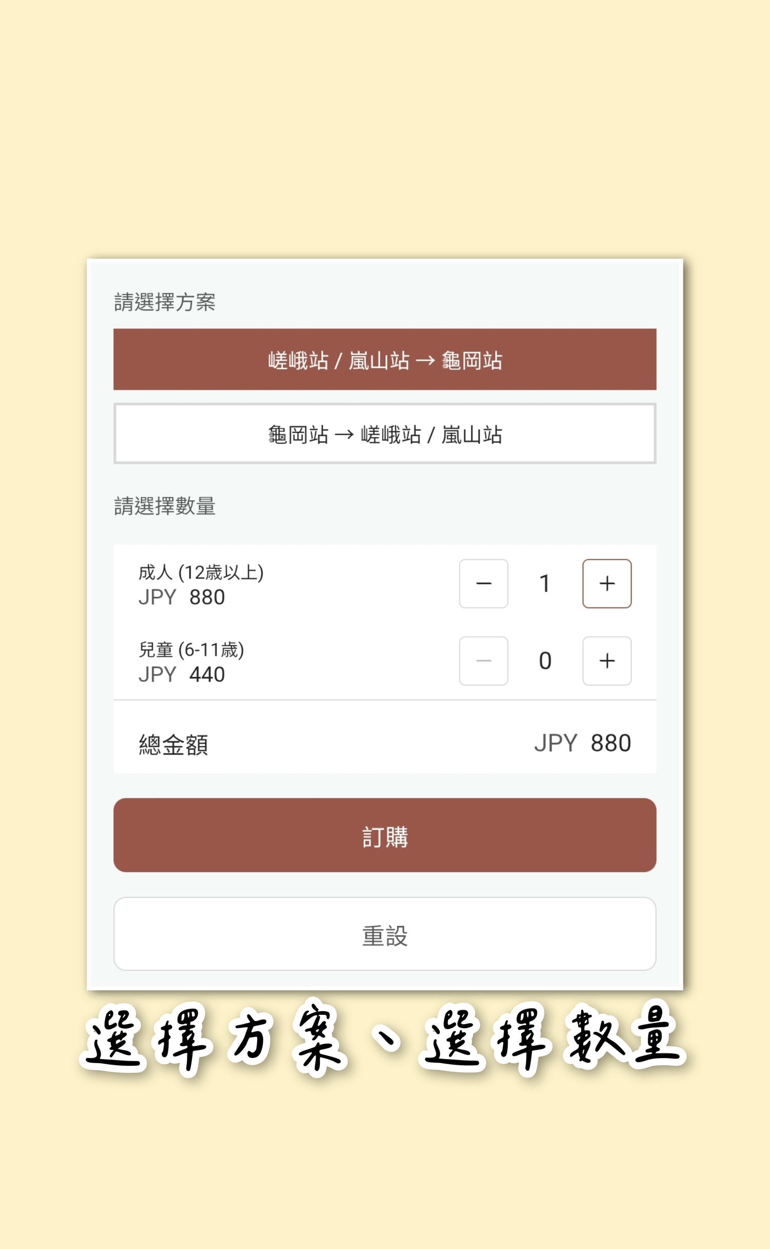 【京都嵐山小火車】櫻花、楓葉季必搭人氣觀光列車!訂票預約教學、座位、交通攻略一篇搞定 - 第5張圖