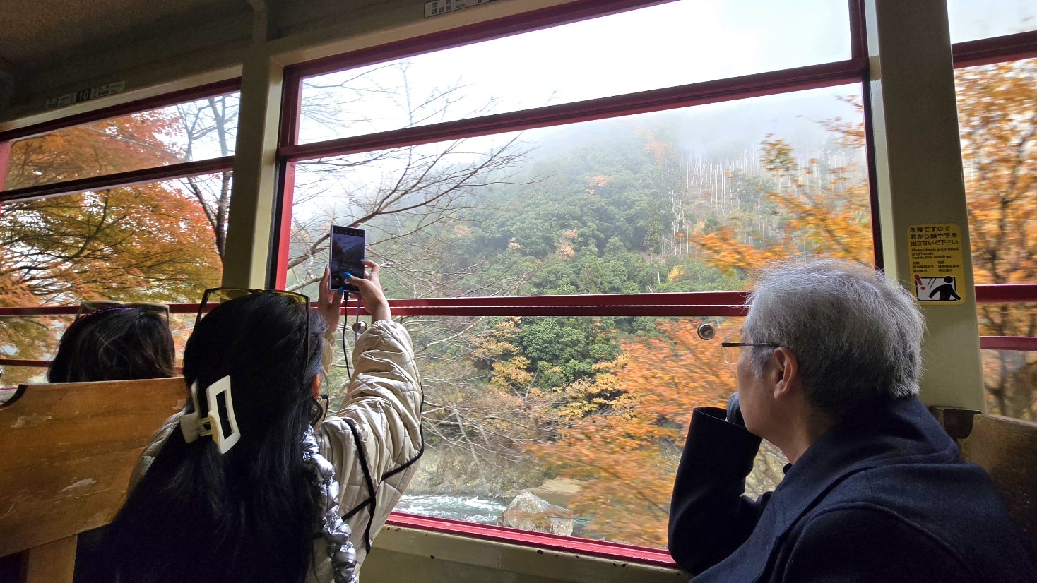 【京都嵐山小火車】櫻花、楓葉季必搭人氣觀光列車!訂票預約教學、座位、交通攻略一篇搞定 - 第19張圖