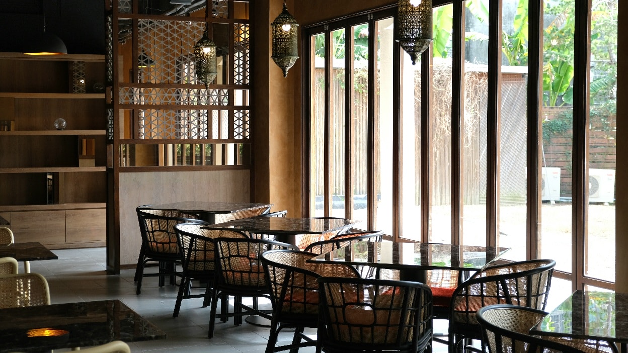 【托斯卡尼尼義大利庭園餐廳】北屯義式料理,氣氛佳、適合聚餐.墨魚義大利麵和燉飯好推! - 第5張圖