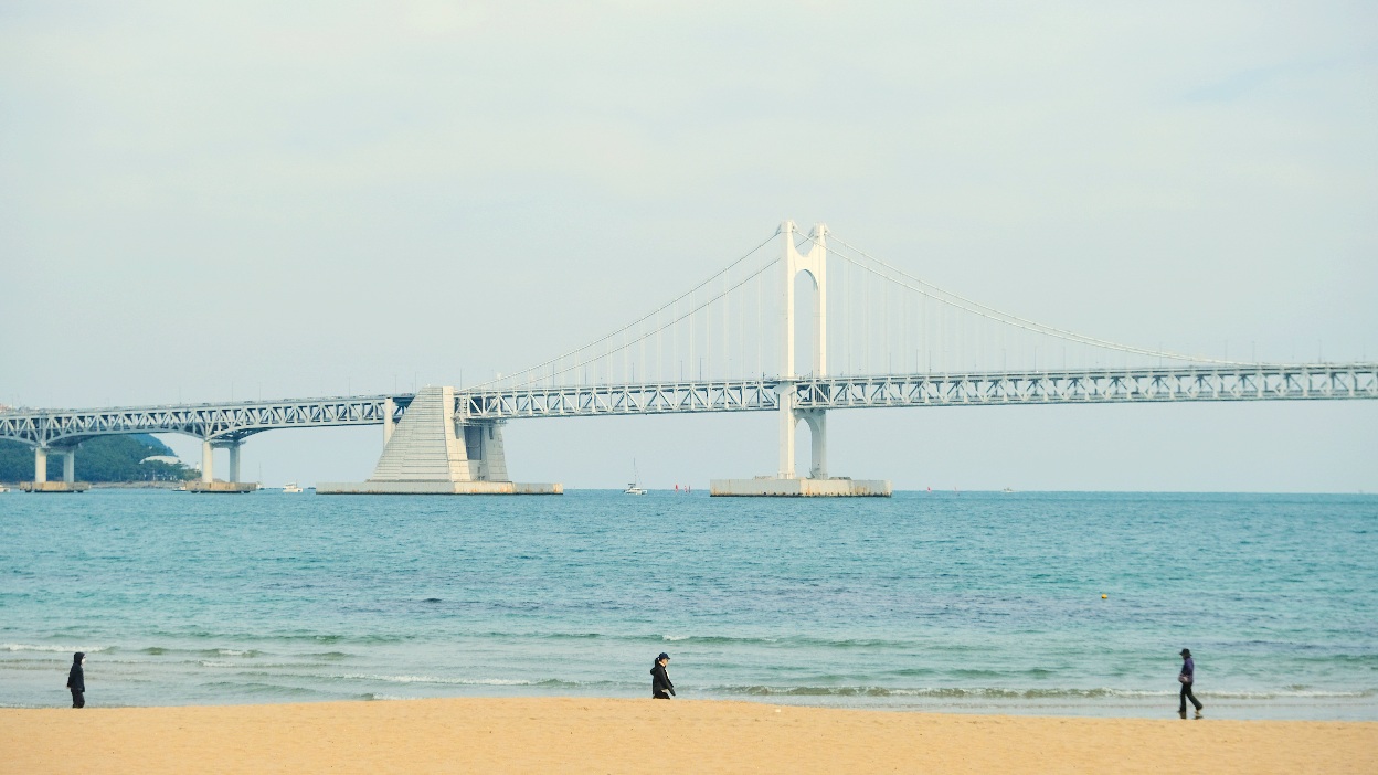 【廣安里一日遊攻略】廣安里海水浴場.景點地圖.無人機夜景看廣安大橋、浪漫散步行程! - 第1張圖