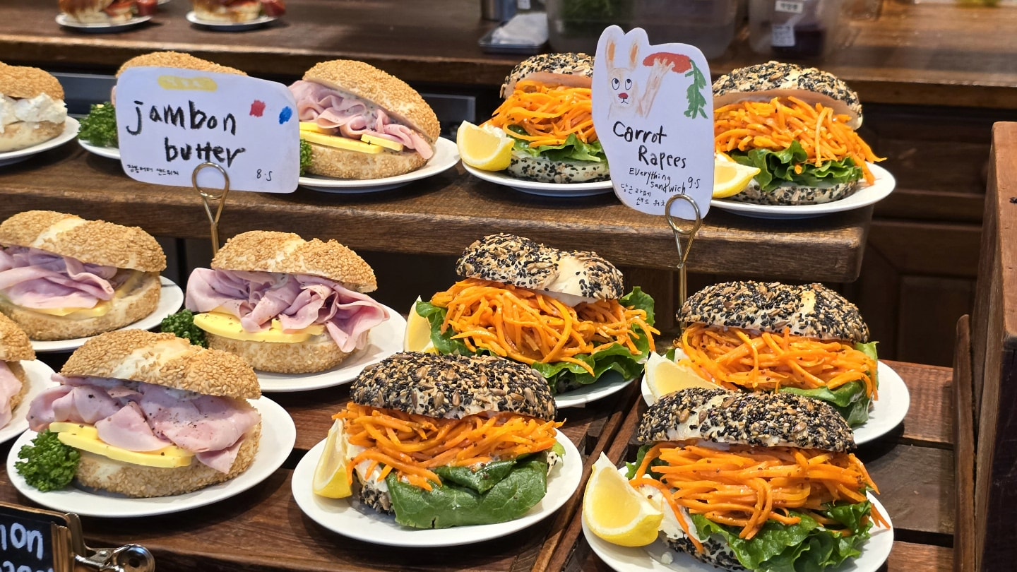 首爾London Bagel Museum 倫敦貝果博物館排隊預約教學,貝果推薦&安國/蠶室/島山/汝矣島皆有分店 - 第15張圖