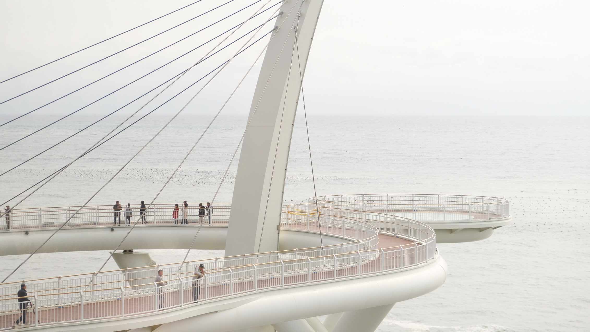 【海月展望台】海雲台免費新景點!漫步海月天空步道、透明玻璃地板看海! - 第9張圖