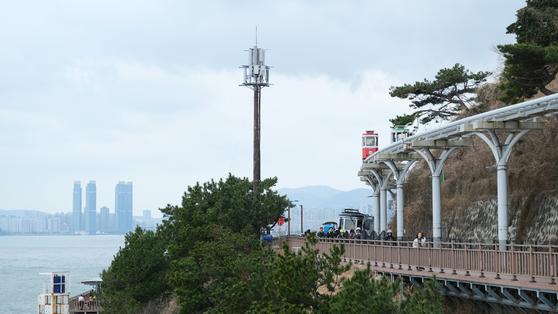 【海月展望台】海雲台免費新景點!漫步海月天空步道、透明玻璃地板看海! - 第11張圖