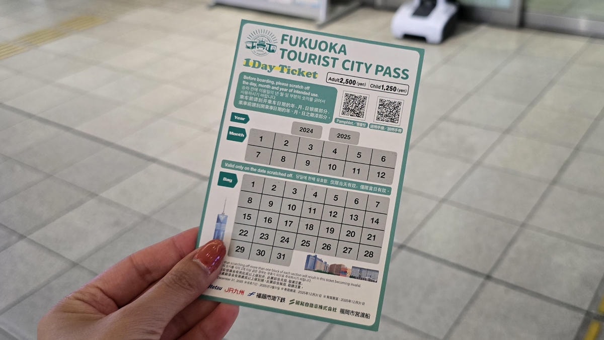 fukuoka tourist city pass