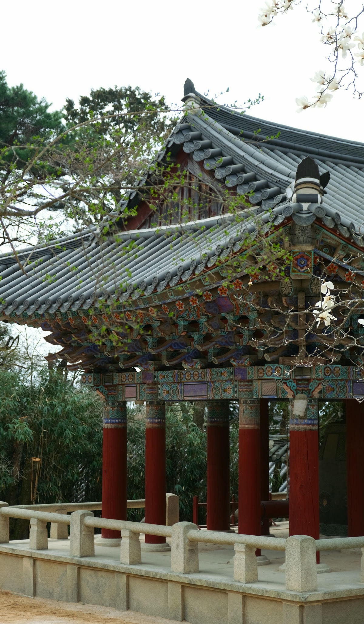 慶州景點 佛國寺內部