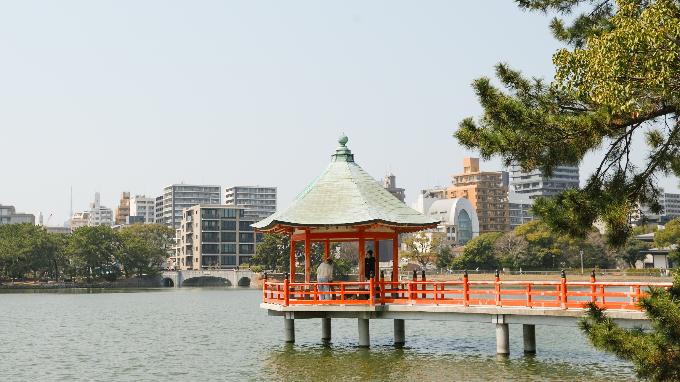 2025年春天訪大濠公園散步