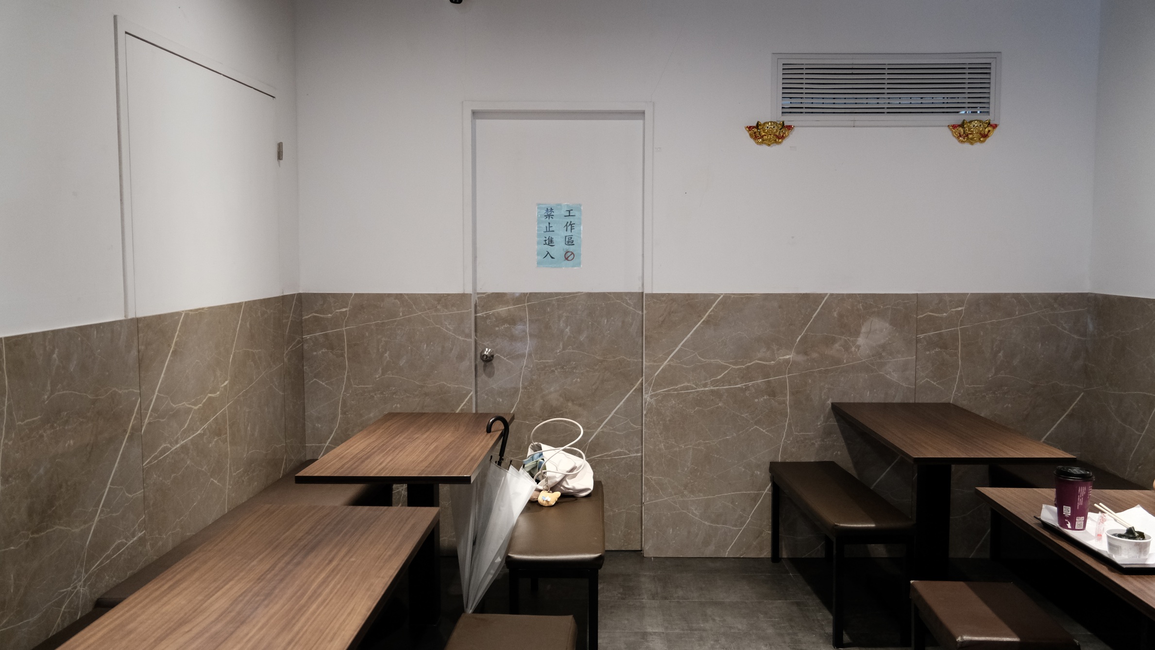 馥小玉內用座位區