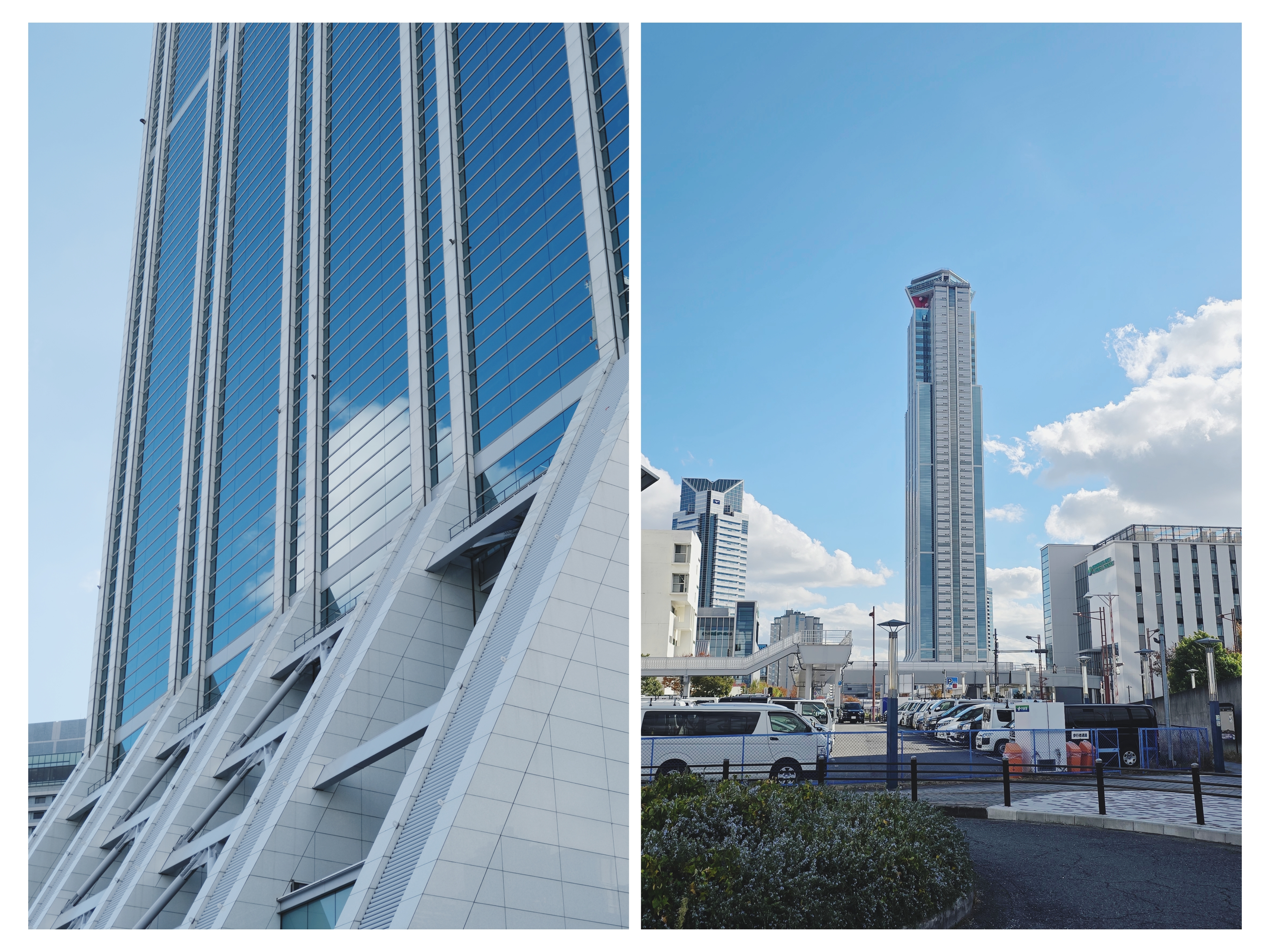 【咲洲宇宙塔展望台】門票.交通.大阪周遊卡免費資訊全攻略,360度觀景台白天看景也超讚! - 第1張圖 咲洲宇宙塔展望台 大樓外觀