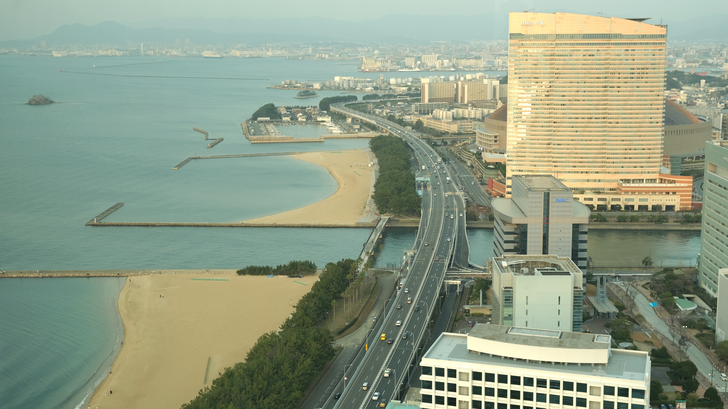 福岡塔 展望台景色
