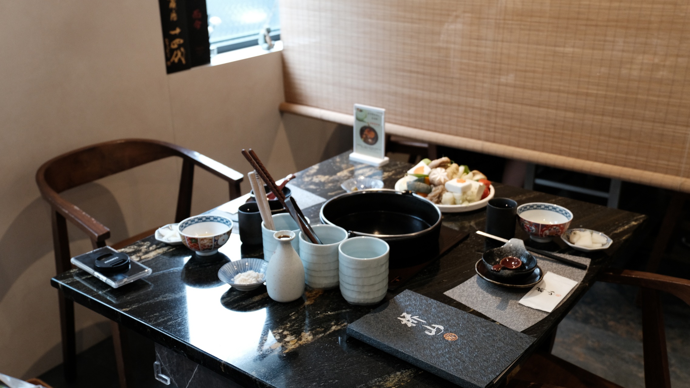 橋山壽喜燒 內用包廂環境