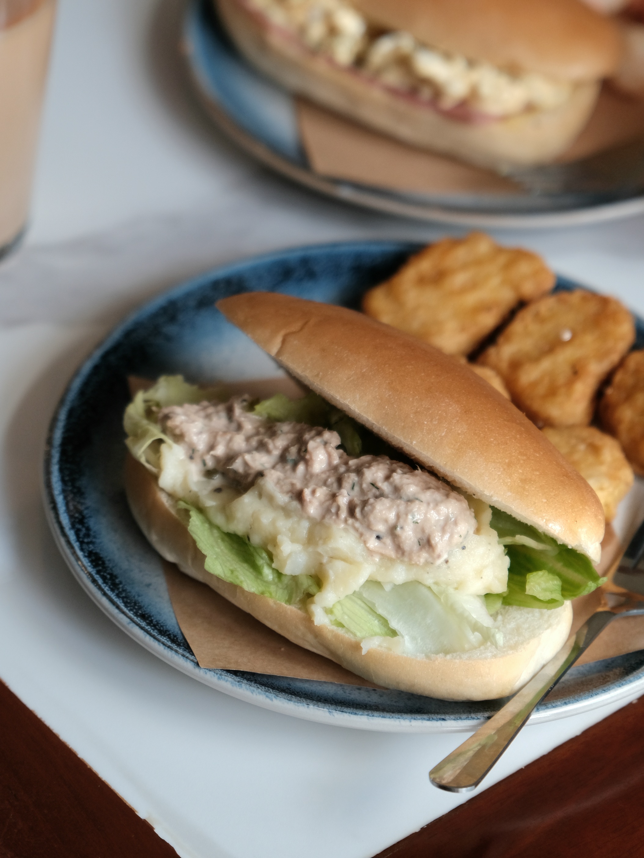 桑斗早餐薯泥鮪魚餐包