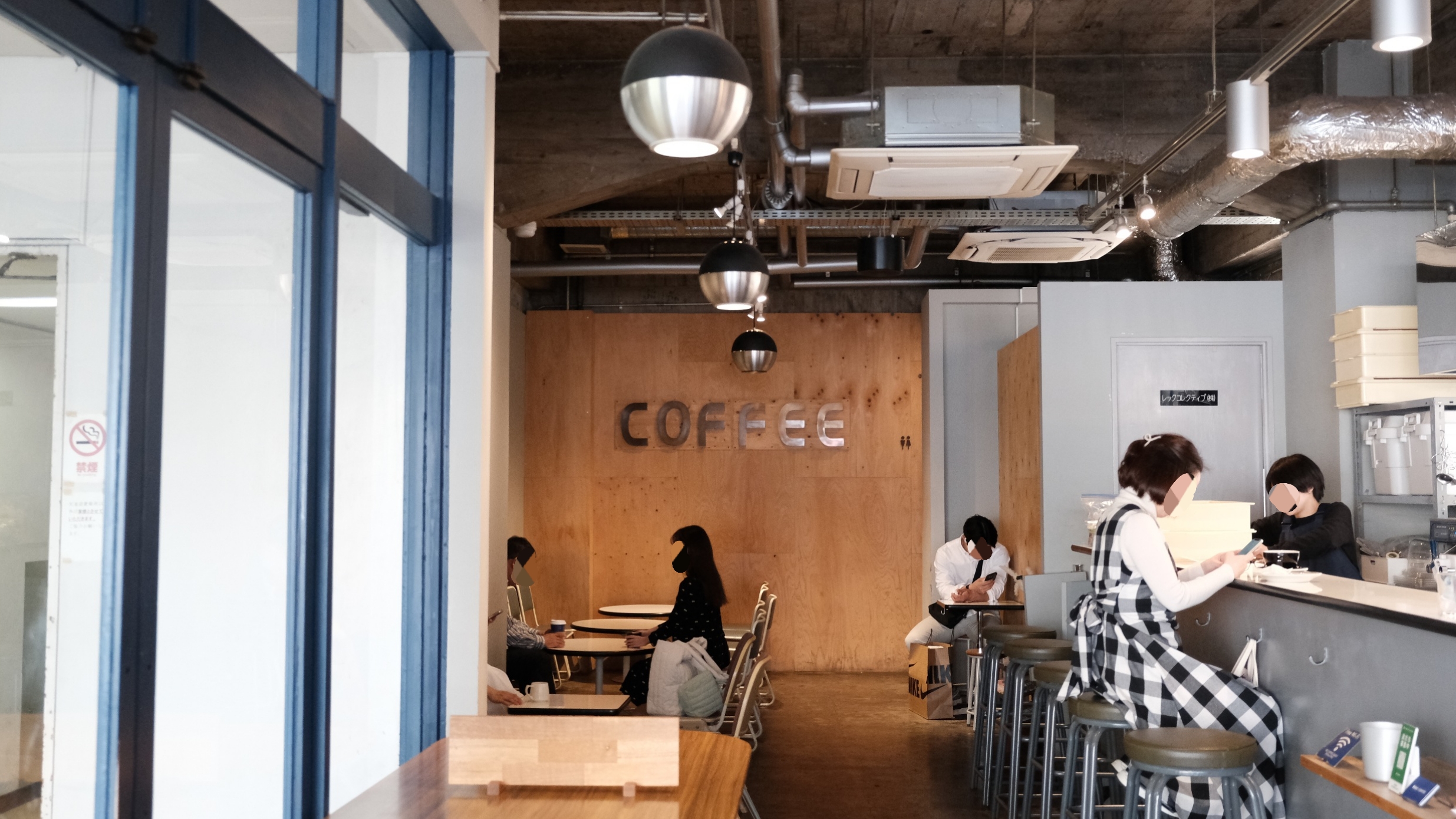 REC Coffee福岡藥院咖啡店.福岡全分店總覽、評價及菜單,咖啡大賽冠軍名店! - 第5張圖 REC Coffee 福岡店面的內部環境