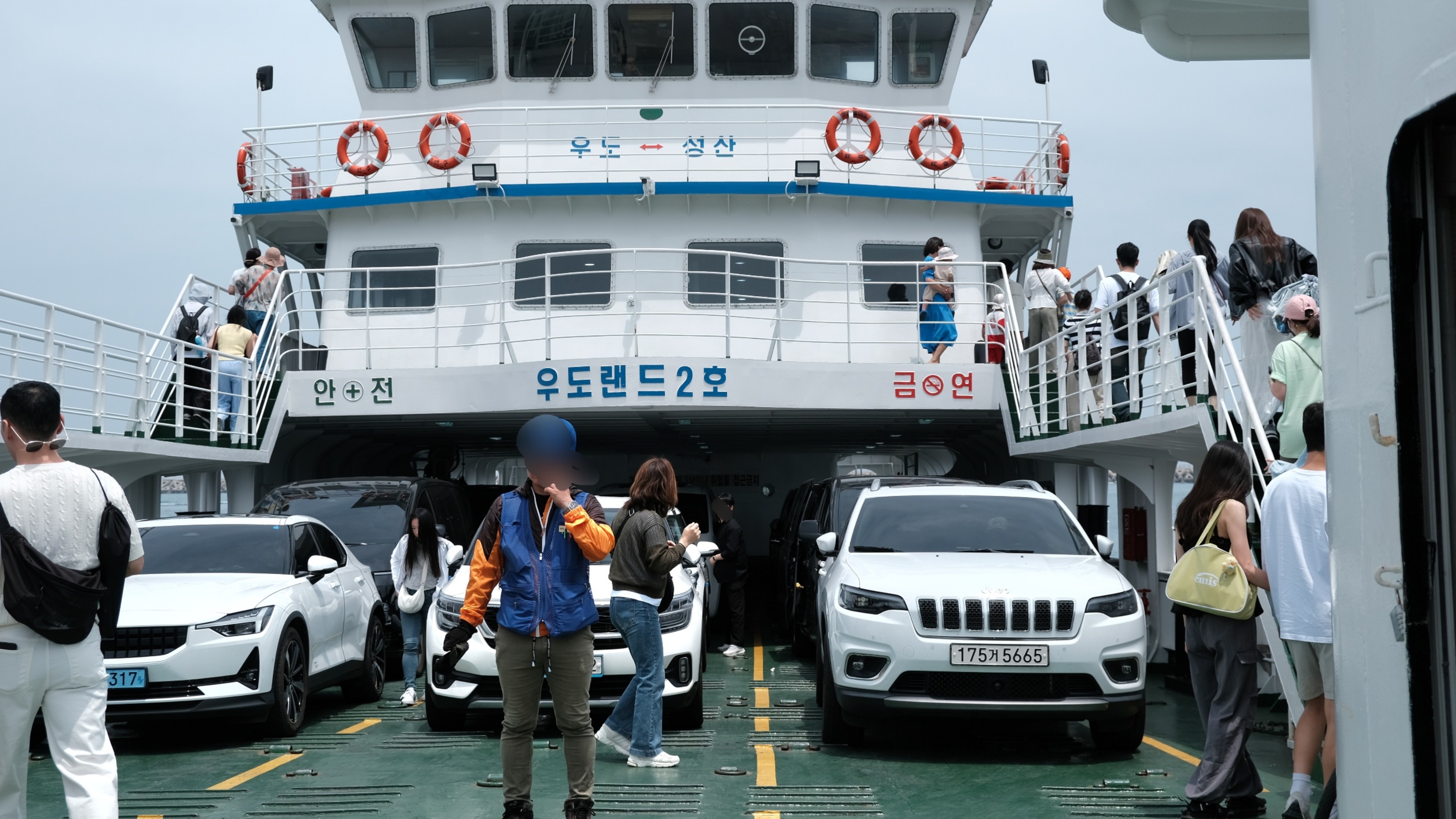 濟州島前往牛島 租車上船