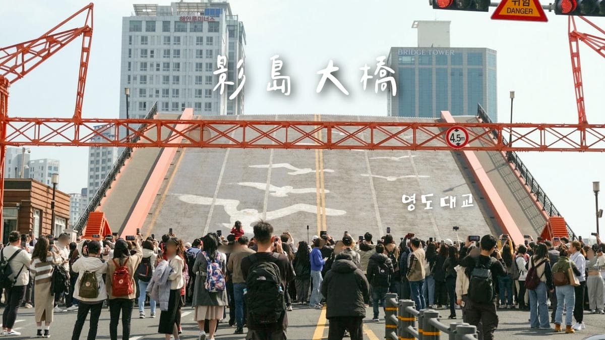 【釜山影島大橋】2025開橋時間.交通.海鷗拍照點建議/星期六看「開橋秀及九隻海鷗」