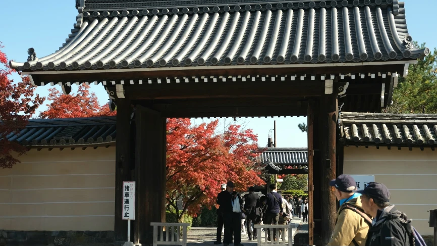 【京都嵐山賞楓】天龍寺4個點拍紅楓、避開人潮時間建議,京都世界遺產賞楓勝地! - 第6張圖 嵐山天龍寺:4個賞楓看點整理!