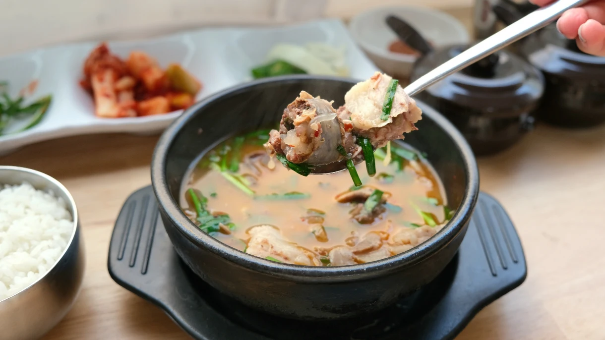 밀양돼지국밥綜合豬肉湯飯評價 血腸