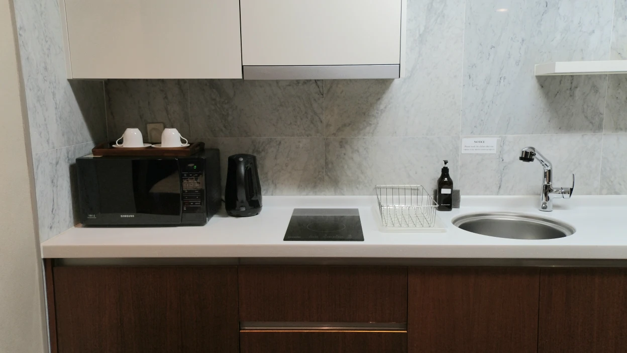 【海雲台W公寓飯店】地鐵站在樓下+住宿高CP值。一人住超大房間! - 第12張圖