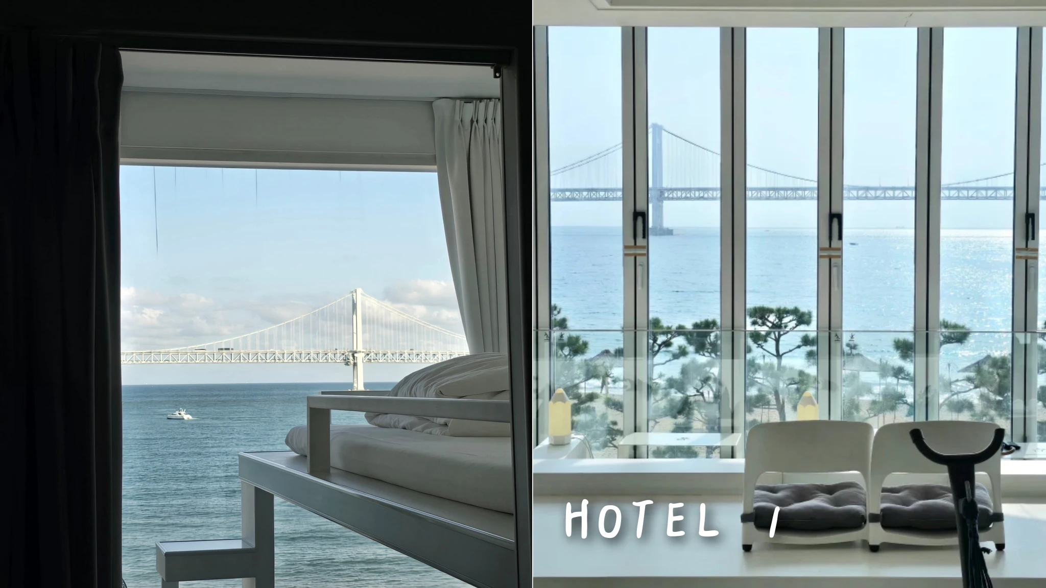 【廣安里海景房】HOTEL 1膠囊房型最詳細開箱，從日出到夜晚一人獨享美景、CAFE BYUL咖啡廳