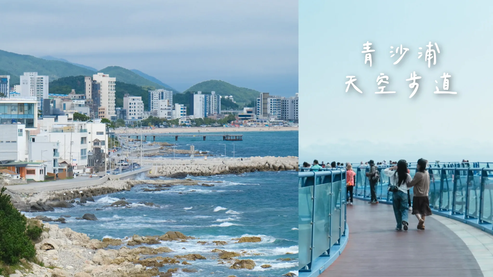 【青沙浦天空步道】漫步海上透明玻璃步道。看交通+停留建議+旅遊攻略！