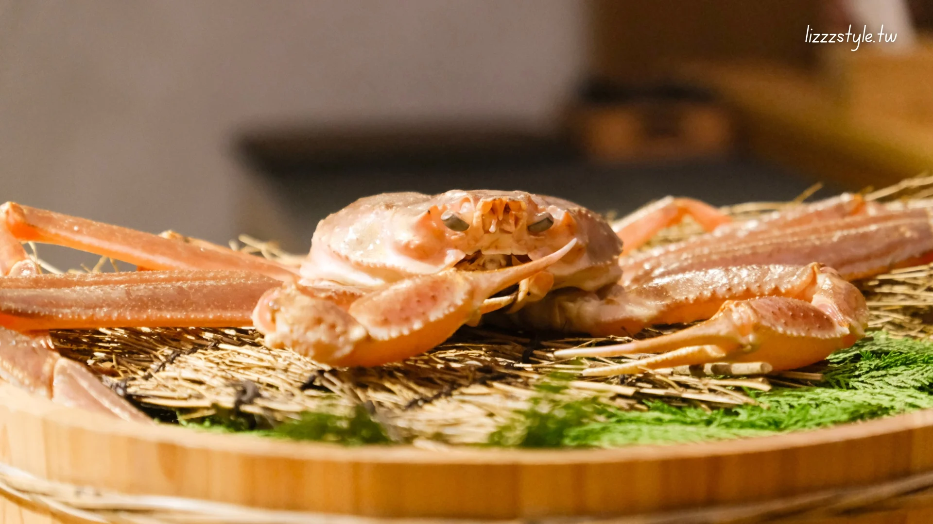 板前現殺活體松葉蟹