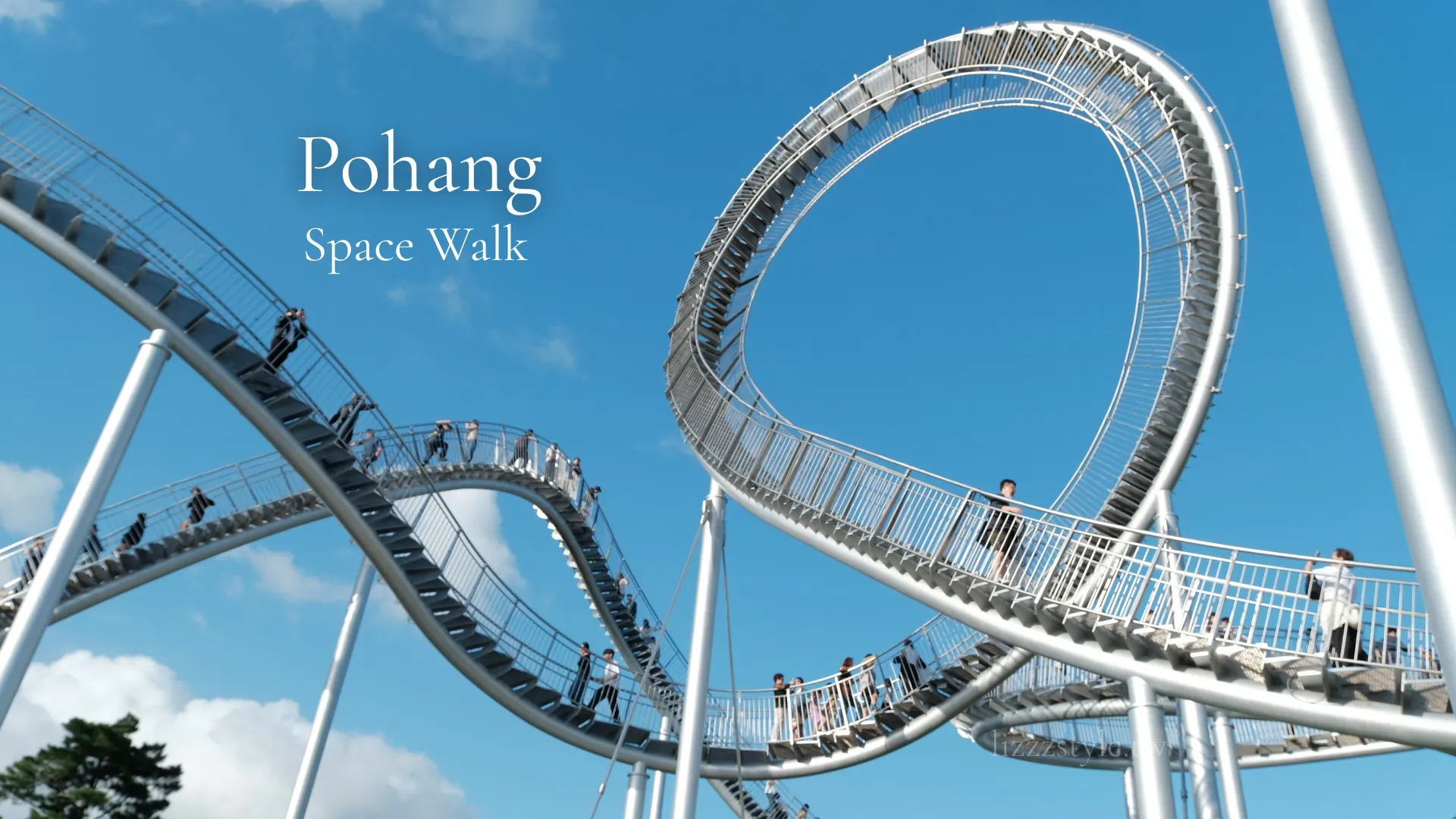 【浦項Space Walk太空步道】宛如雲霄飛車般刺激的天空步道，上面觀景太美了！