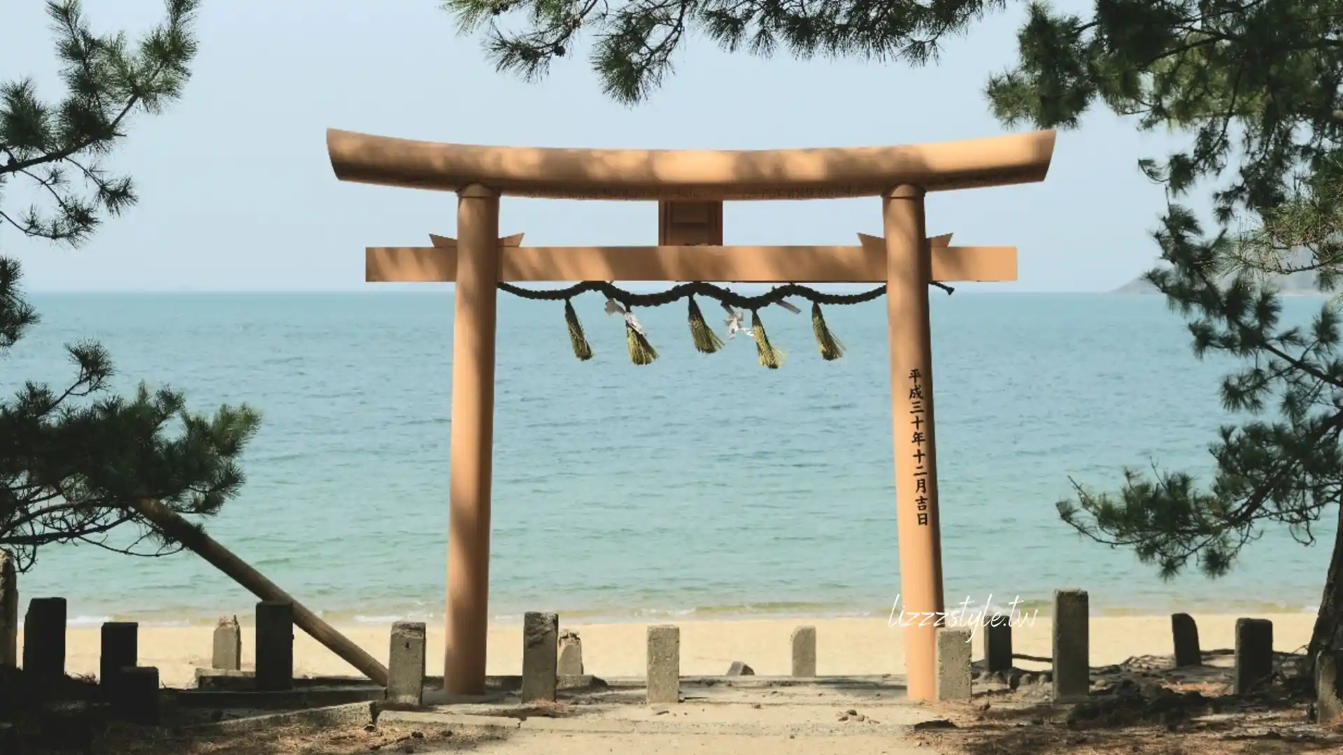 【福岡秘境景點】下山門生の松原海岸森林＋海邊鳥居，離車站僅4分鐘步行距離！