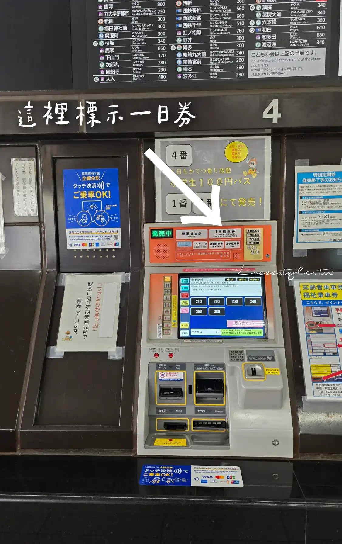 【福岡地下鐵一日券攻略】玩福岡市區的省錢交通票券哪裡買?使用路線範圍? - 第7張圖 【福岡地下鐵一日券攻略】玩福岡市區的省錢交通票券哪裡買?使用路線範圍?