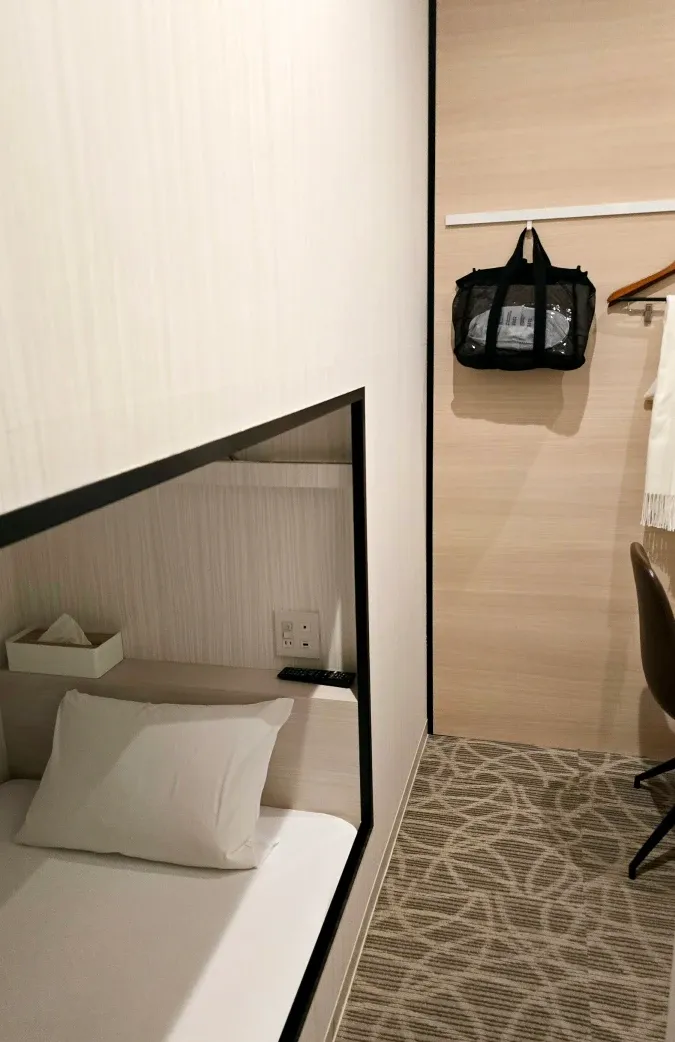 【廣島平價飯店】信任飯店(Trust Hotel)單人入住獨旅必選膠囊房，近廣島站！