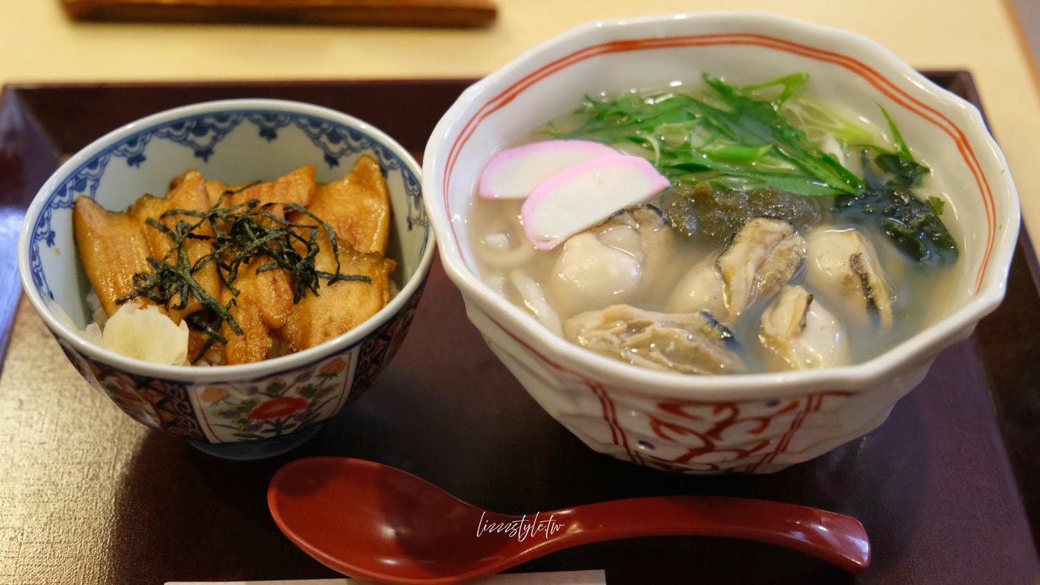 【宮島美食】岩むら超肥美、充滿海味的牡蠣烏龍麵以及炭火烤鰻魚！