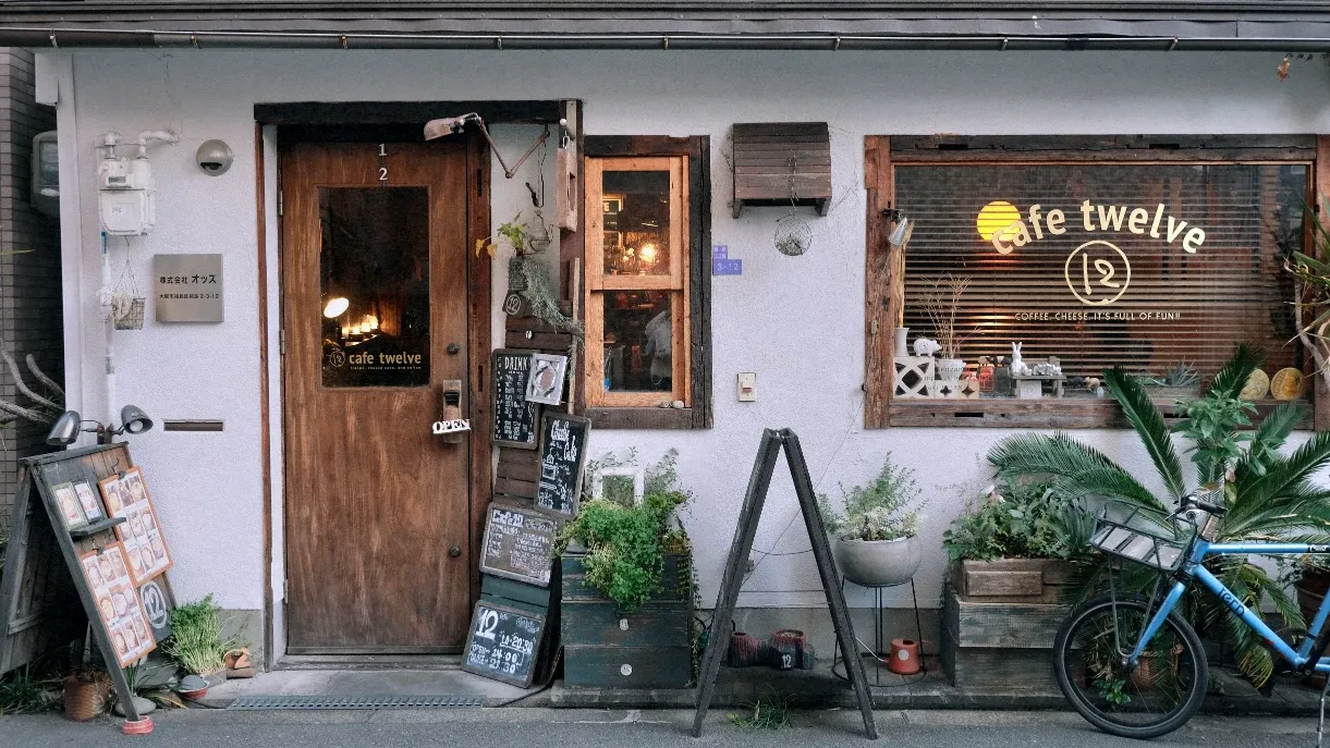 【大阪新福島咖啡廳】Cafe 12吃超人氣提拉米蘇巨大刨冰，近中之島