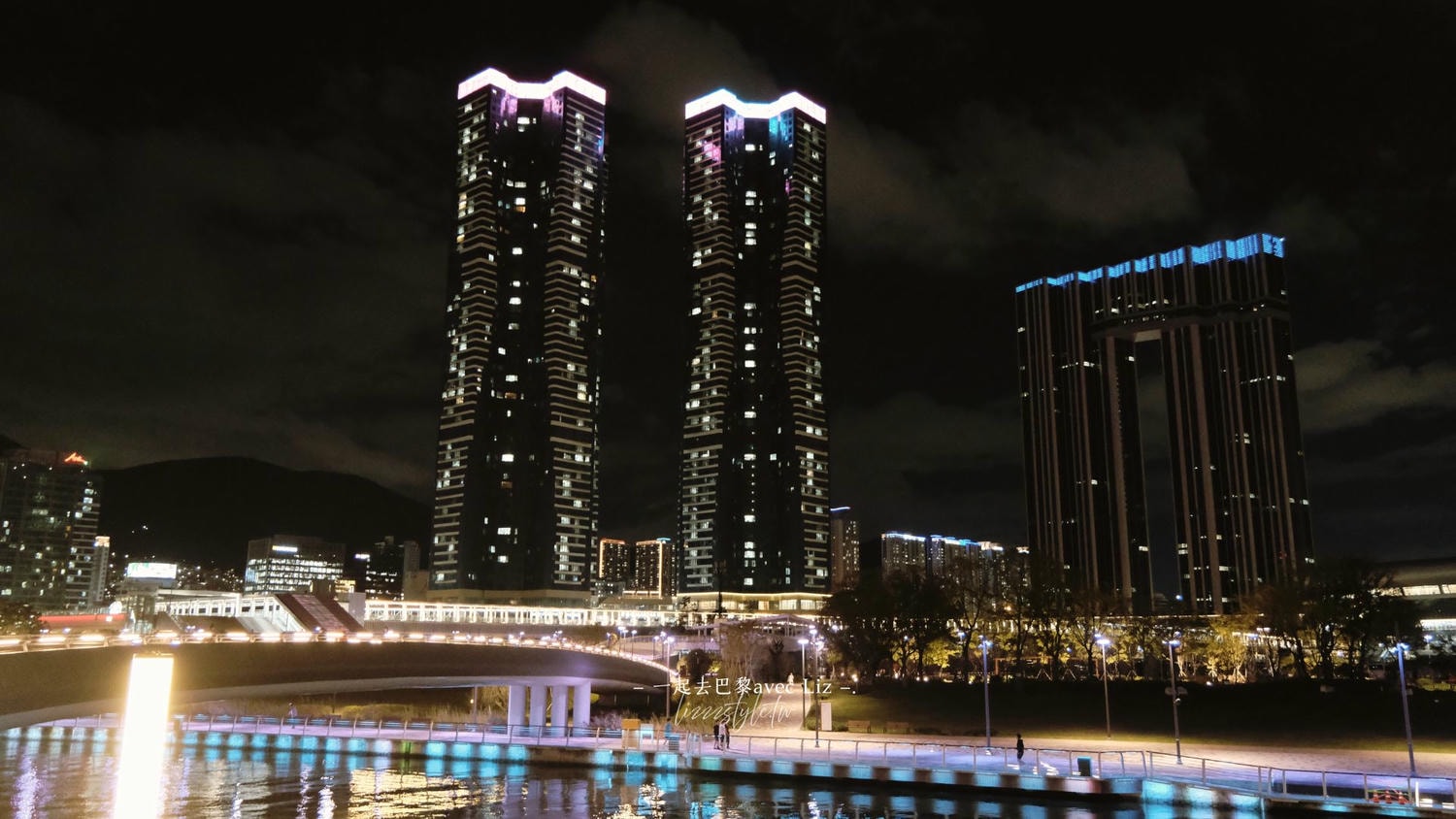 釜山北港親水公園》釜山港附近看夜景、散步跑步好去處推薦！