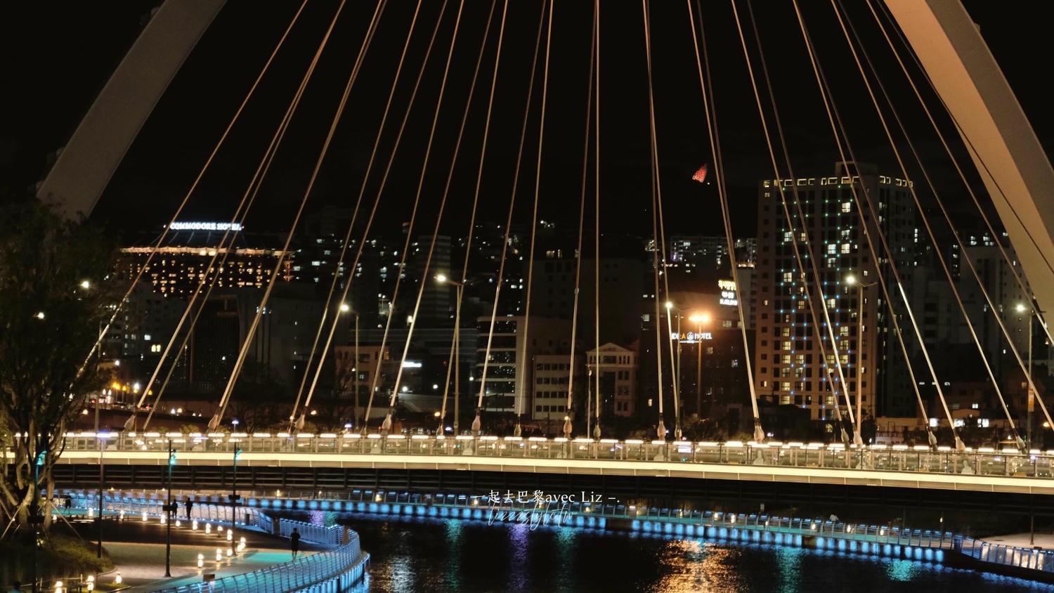 釜山北港親水公園》釜山港附近看夜景、散步跑步好去處推薦！