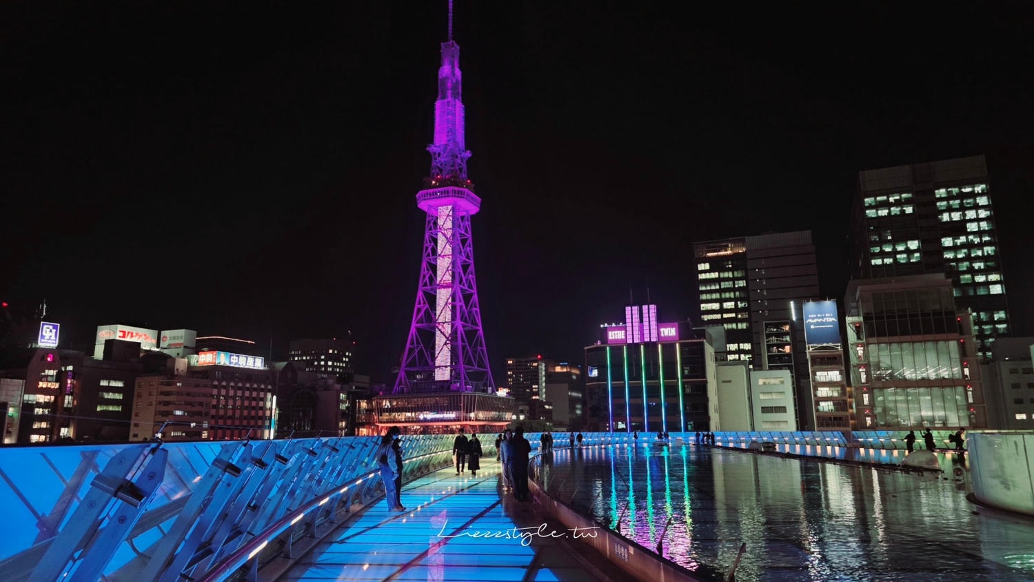 【名古屋景點】綠洲21、水之宇宙飛船及名古屋電視塔，2個夜晚好去處！