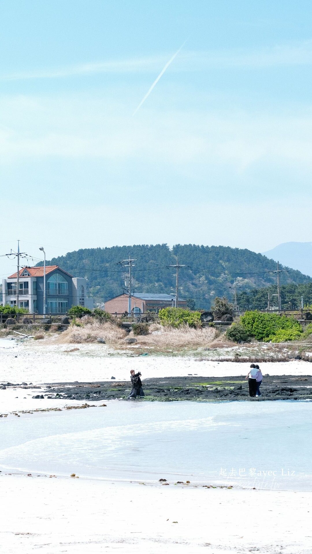 濟州金寧海水浴場》美麗的熔岩沙灘與碧綠海水，歡迎來到三達里取景地!