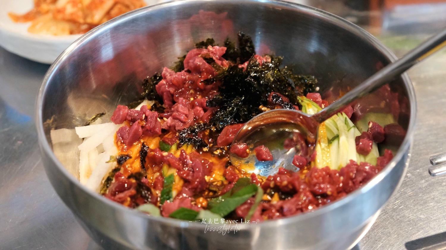 西歸浦在地美食》육회포장 高cp韓牛生牛肉拌飯推薦！