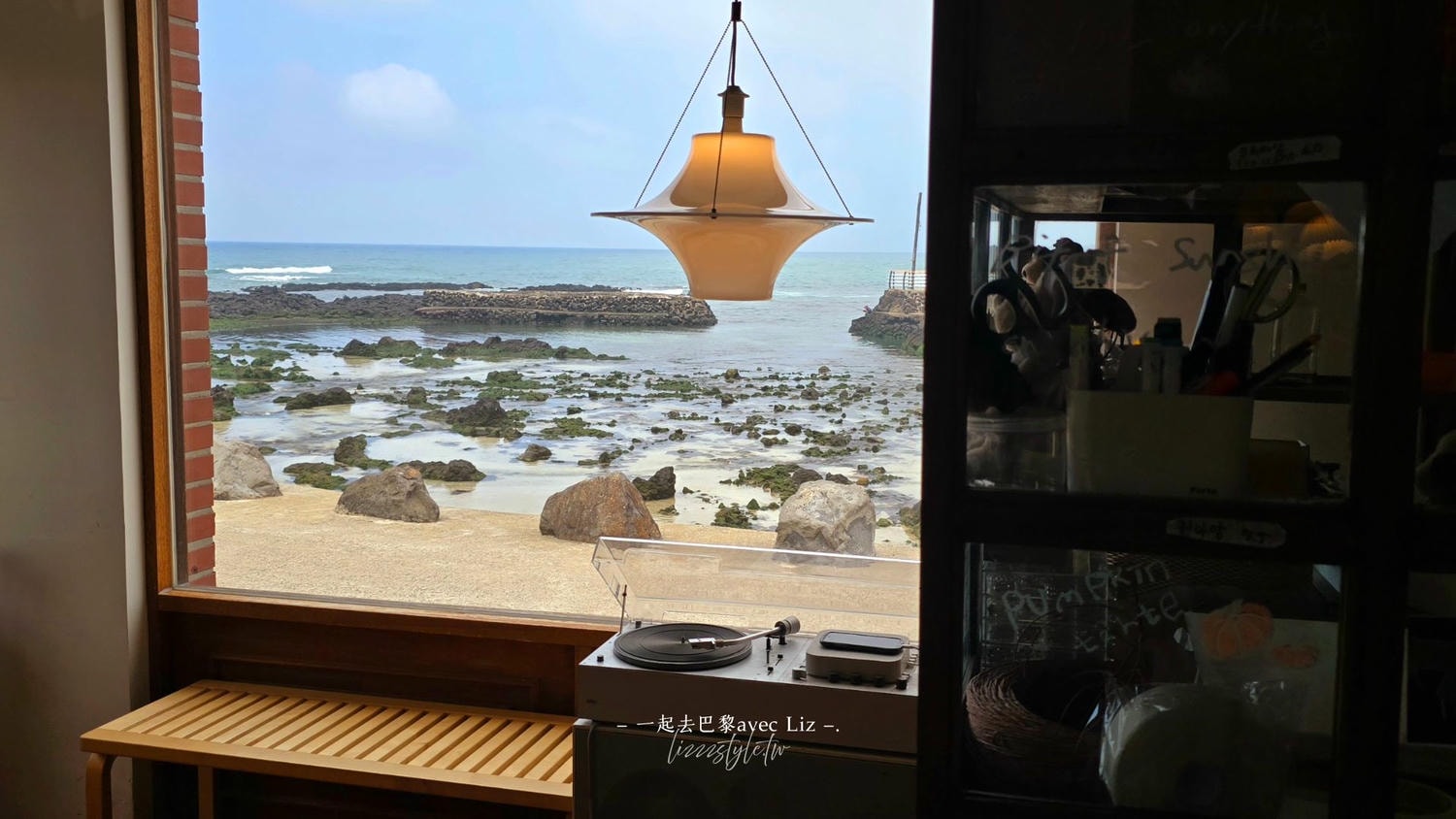 濟州島人氣甜點House Rec Store，海邊附近的蛋塔小店，流心玉米蛋塔！