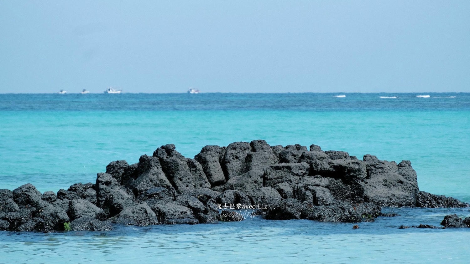 濟州金寧海水浴場》美麗的熔岩沙灘與碧綠海水，歡迎來到三達里取景地!