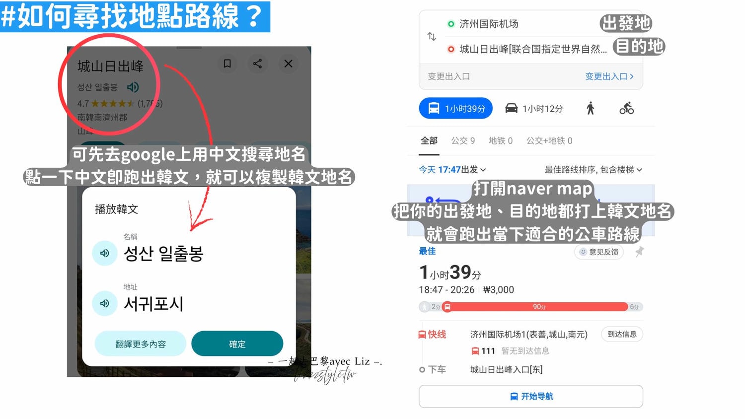 2026濟州島交通攻略》搭公車方便嗎?含巴士路線地圖、刷卡、路線、常見問題！
