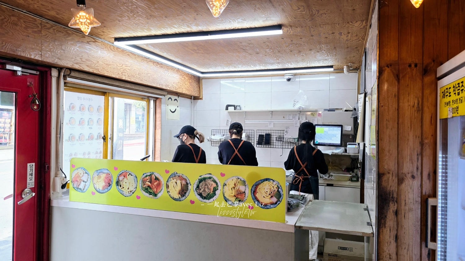 濟州島多情家紫菜飯捲/兔子飯捲》西歸浦、市區都有門市，上過NETFLIX紀錄片的料多好吃飯捲！