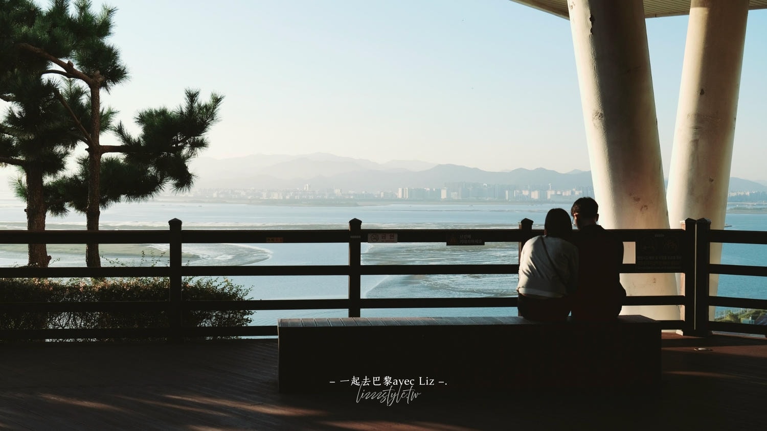 多大浦海水浴場/峨嵋山觀景台》釜山絕佳夕陽觀景勝地，還有多大浦音樂噴泉秀！