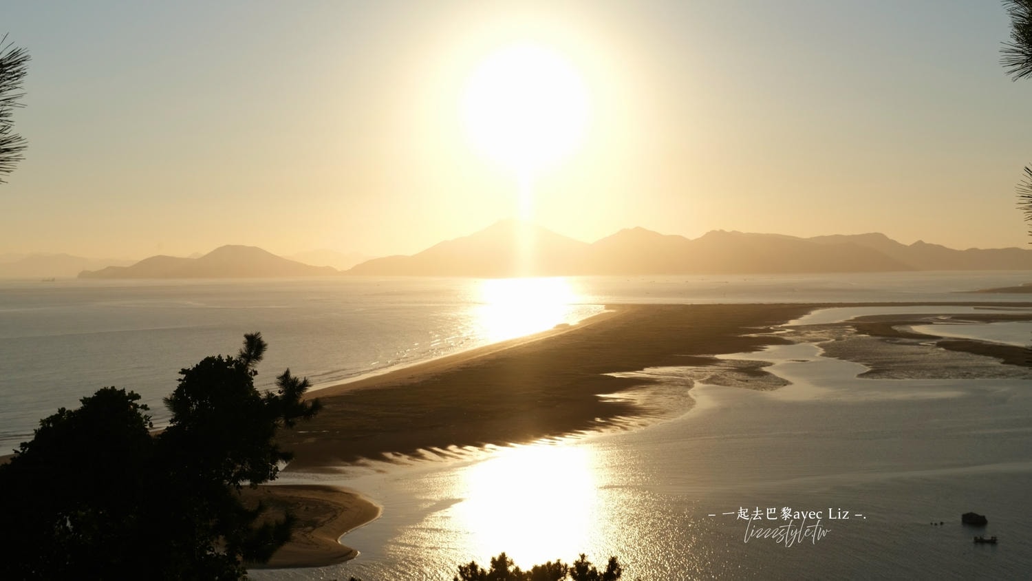 多大浦海水浴場/峨嵋山觀景台》釜山絕佳夕陽觀景勝地，還有多大浦音樂噴泉秀！