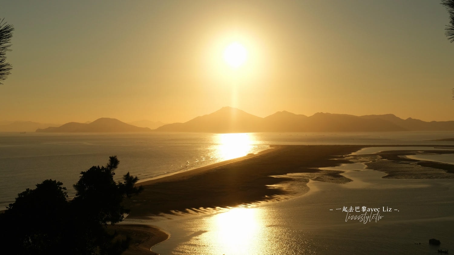 多大浦海水浴場/峨嵋山觀景台》釜山絕佳夕陽觀景勝地，還有多大浦音樂噴泉秀！