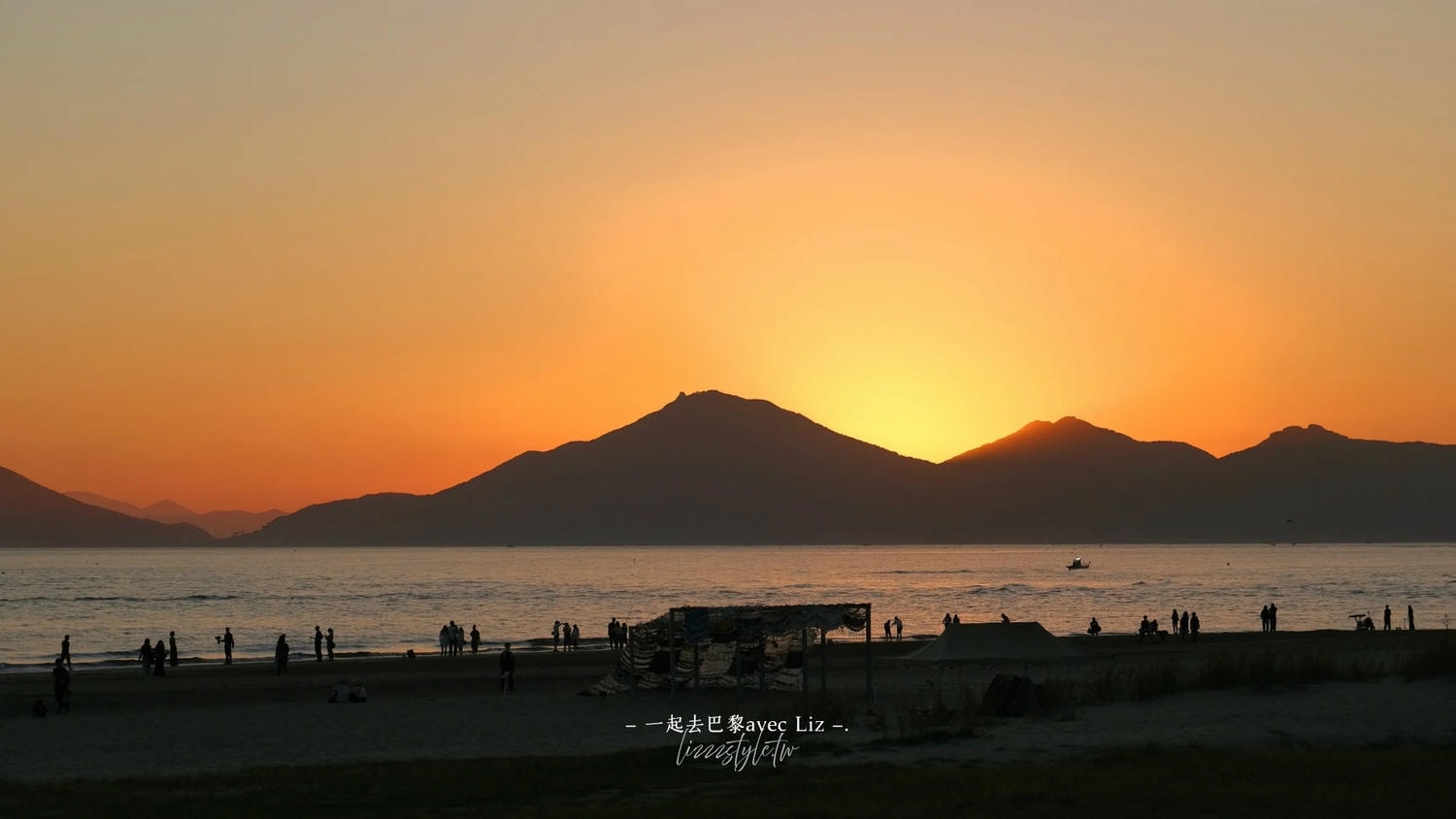 多大浦海水浴場/峨嵋山觀景台》釜山絕佳夕陽觀景勝地，還有多大浦音樂噴泉秀！