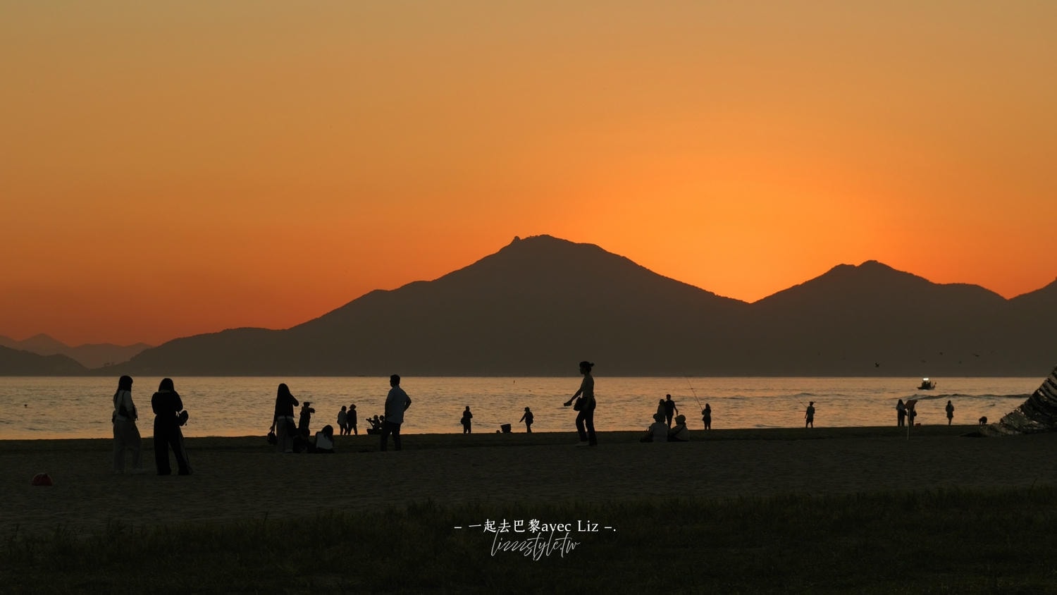 多大浦海水浴場/峨嵋山觀景台》釜山絕佳夕陽觀景勝地，還有多大浦音樂噴泉秀！
