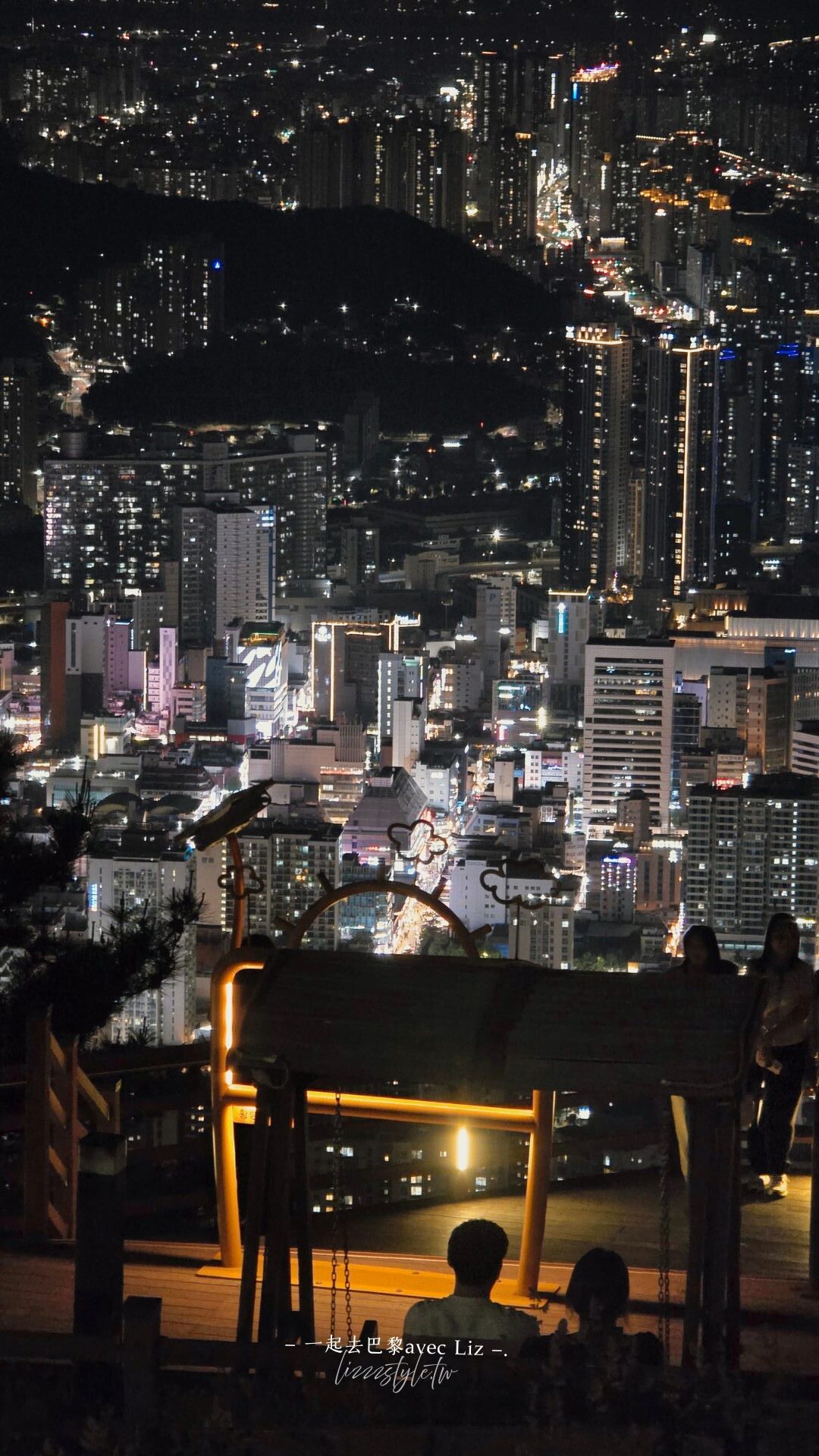 【釜山荒嶺山烽燧臺夜景】釜山百萬夜景計程車上山交通方式、觀景台夜景分享! - 第4張圖 【釜山荒嶺山烽燧臺夜景】釜山百萬夜景計程車上山交通方式、觀景台夜景分享!